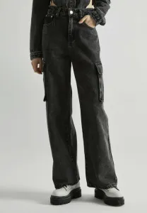 Джинсы свободного кроя Glamorous, Black Stonewash