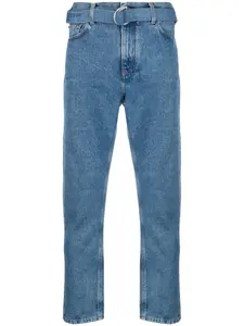 Узкие джинсы Indust OFF-WHITE, синий