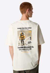 Футболка The North Face EXPEDITION TEE, White Dune Summit Gold/White