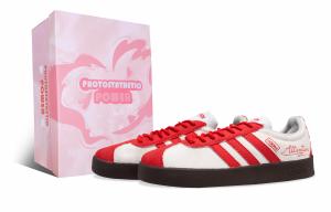 Adidas Neo Кроссовки для скейтбординга VL Court Lifestyle, женские, низкие, белые/красные