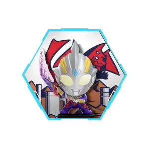 Ультрамен герой 666 коллекция Tiga Seelo мистери бокс одиночный мистери бокс/полный бокс 6 шт Spiritual Creations