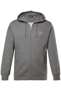 Толстовка с капюшоном на молнии Men Plus, Mottled Grey