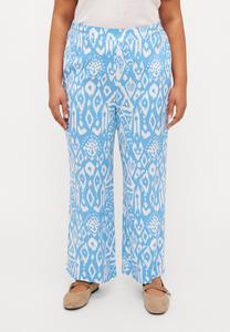 Брюки CARMARRAKESH LIFE CULOTTE PANTS ONLY Carmakoma, синий