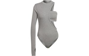 СИНЯЯ ВЕРСИЯ Боди женский серый Adidas Originals