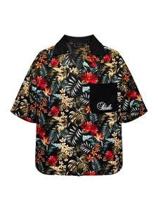 Рубашка на пуговицах Comfort fit SikSilk, черный