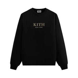 Свитер Kith New York Gilded Nelson Crewneck, Black