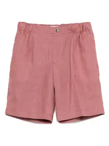 Льняные шорты michael coal, красный