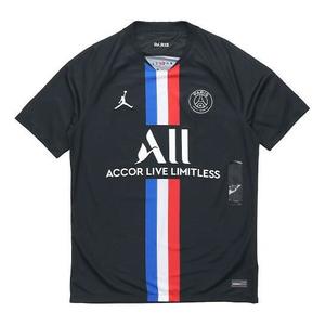 Майка Air Jordan 19/20 PARIS SAINT-GERMAIN STADIUM FOURTH JERSEY 'Black', черный