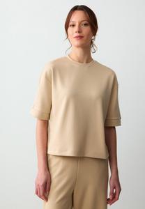 Базовая футболка CREW NECK STRAIGHT CUT SHORT SLEEVE Jimmy Key, бежевый