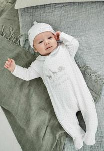 Комбинезон WELCOME LITTLE ONE JoJo Maman Bébé, цвет white