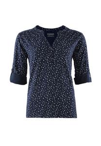 Футболка с принтом «Мари» с рукавом 3/4 Stooker, синий