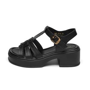 Римские сандалии женские ZHR, Black