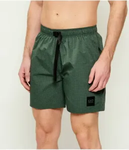 Пляжные шорты regular fit Ea7, зеленый