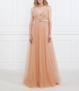 Платье Elisabetta Franchi, пудрово-розовый