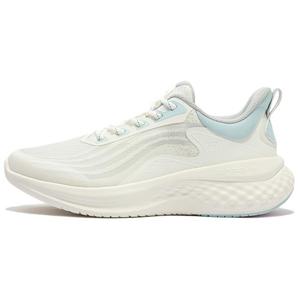 Кроссовки для бега Flying Feather 2.0 женские с низким верхом, белый/зеленый 361°