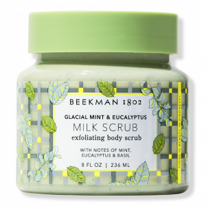 Отшелушивающий скраб для тела Milk Scrub Beekman 1802, Glacial Mint & Eucalyptus