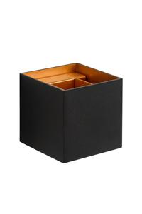 Светодиодная настенная лампа Lucide, 9,7x9,7x9,7 см, черный/бронзовый