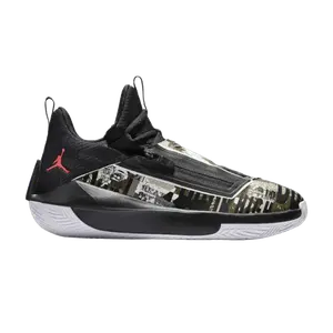 Кроссовки Jordan Jumpman Hustle 'Olive Canvas', черный