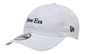 New Era Хлопковая бейсболка унисекс белая, White