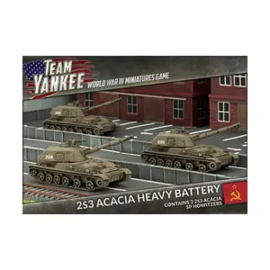 Тяжелая батарея 2С3 «Акация», Team Yankee - World War III - Soviet Army (1:100)
