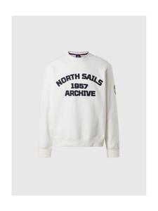 Белая толстовка North Sails