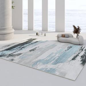 AOVOC Ковер 300х400 см для гостиной/спальни в стиле wabi-sabi, японский минимализм, светлый люкс