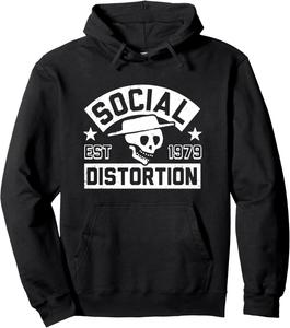 Официальная толстовка Social Distortion 1979, черная