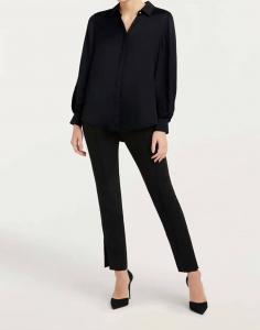 Топ Kandice черного цвета cinq a sept