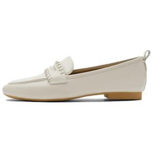 NINE WEST Лоферы женские черно-бежевые, цвет Ecru