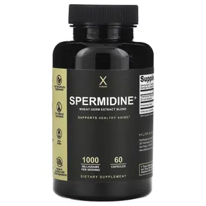 Смесь экстрактов зародышей пшеницы Humanx Spermidine+ без стеарата магния, 1000 мг