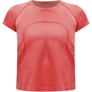 Swiftly Tech одежда для тренировок женская Lululemon, stripes белый line lulu красный/sxlr/wht