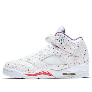 Кроссовки 5 ретро gg Air Jordan, белый