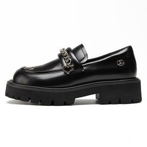 Лоферы женские черный Herlook