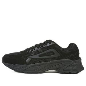 Беговые кроссовки FILA Low-Top 'Charcoal Black', черный