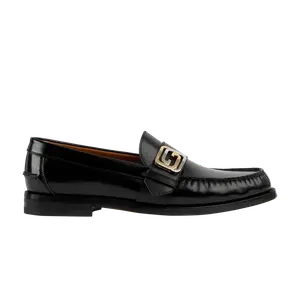 Лоферы Gucci GG Buckle Loafer, черный