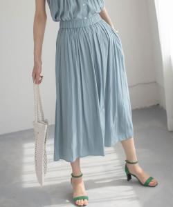 Брюки с легкой драпировкой и сборками Suite L, цвет Smoky Green [063]