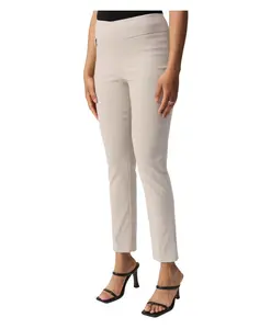 Брюки с высокой талией до щиколотки Joseph Ribkoff, бежевый