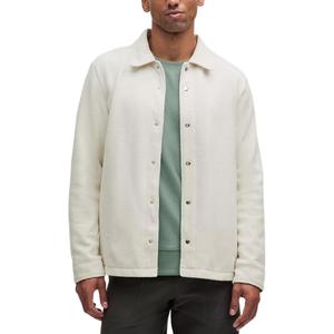 Флисовая рубашка классического кроя мужская Lululemon, белый