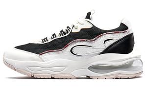 Кроссовки женские толстые низкие черные/белые Xtep