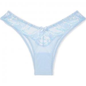 Victoria's Secret Женские трусики 1 упаковка Светло-голубые