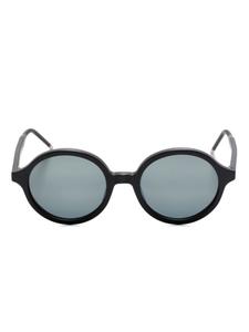 Солнцезащитные очки Thom Browne Eyewear в круглой оправе, черный