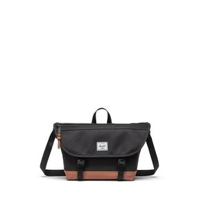 Рюкзак Unisex Herschel Supply Co. Cove Small Messenger, цвет Black/Saddle Brown