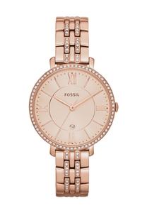 Женские часы Жаклин ES3546 FOSSIL, цвет Roségold