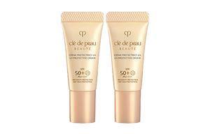 Новое антивозрастное солнцезащитное средство с увлажнением, восстановлением и подтяжкой 8мл/8мл*2 Clé De Peau Beauté
