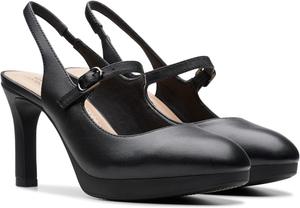 Туфли Clarks Ambyr 2 Grace, цвет Black Leather