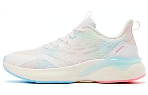 QIAODAN Беспредельные 5.0 Амортизирующие Отскок Низкие Беговые Кроссовки Женские Бело-Голубые, цвет White Blue