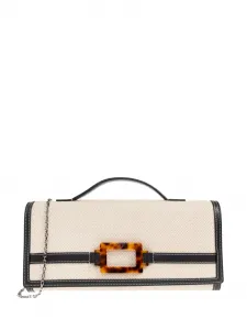 Сумка-тоут Belle с пряжкой Roger Vivier, нейтральный