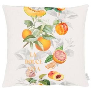 Декоративная наволочка Apelt 6752, хлопковая ткань - оранжевый