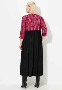 Платье из джерси MATTE PRINT EMPIRE Ulla Popken, красный