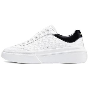 Skechers Классические судебные кроссовки устойчивые к истиранию дышащие с поддержкой низкие скейтбордские женские белые черные бело-черные, цвет White Black